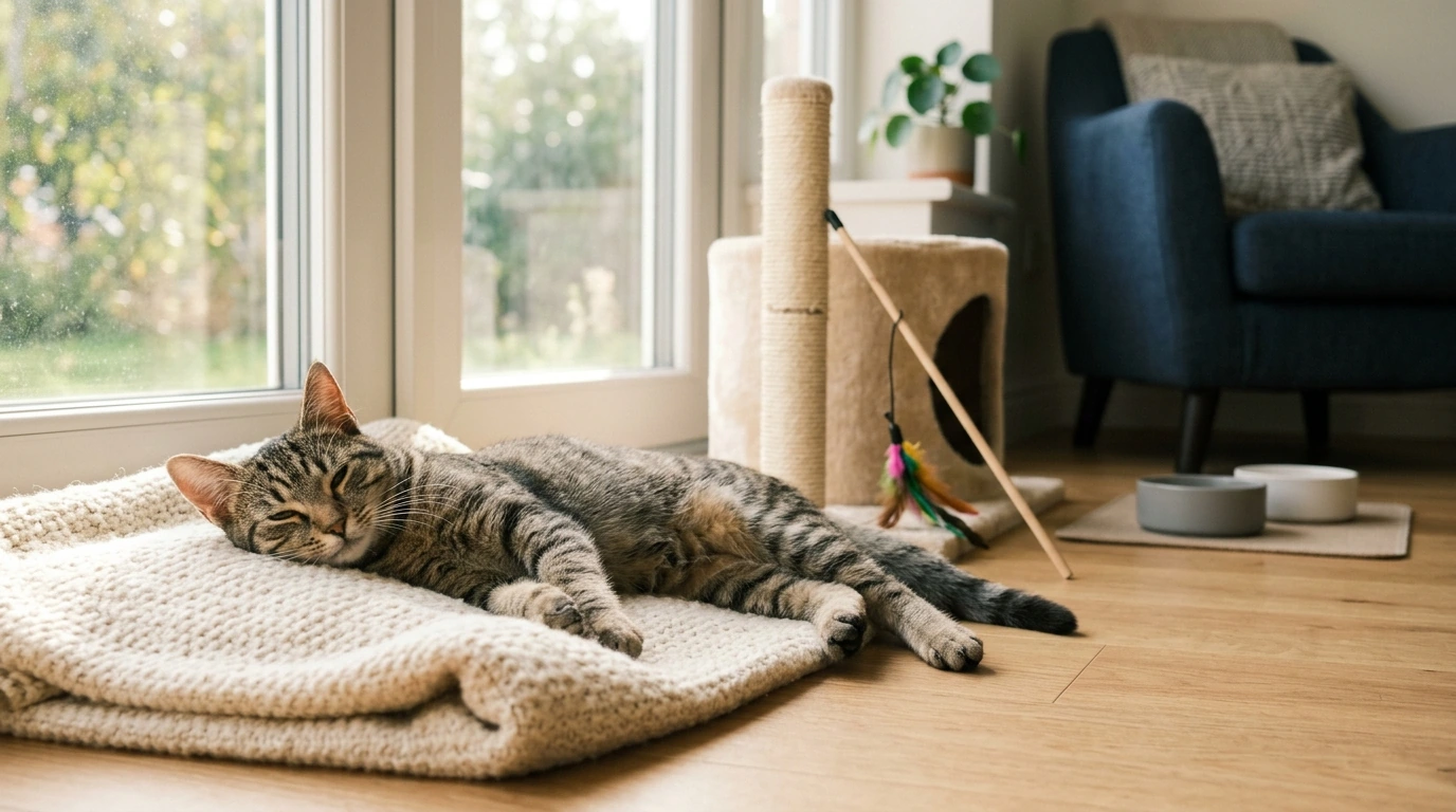 New Cat Happy Signs: Body Language, Routine & Play